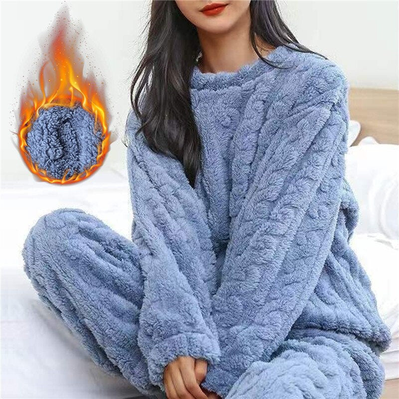 Patricia - Ladies fleece pyjamas